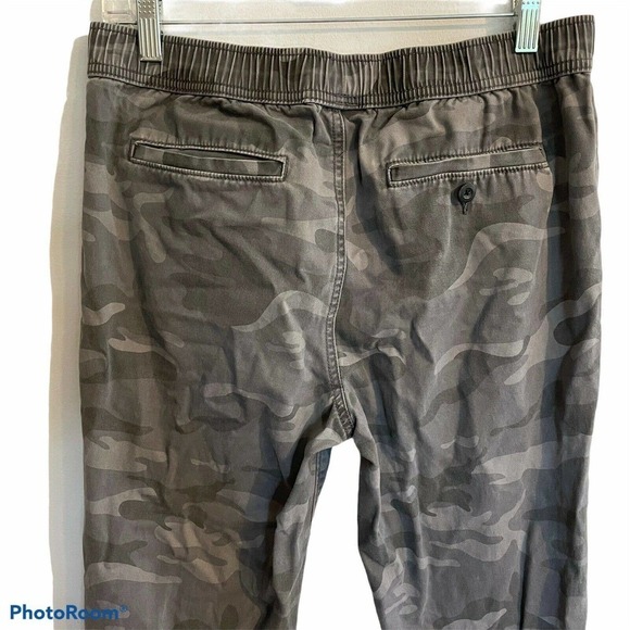 Aero Camo Classic Twill Joggers size Small Green Grey Casual Aeropostale - Picture 6 of 9